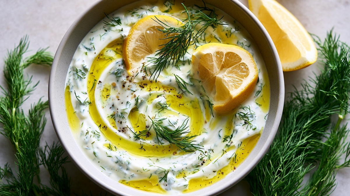 Creamy Lemon Dill Dressing (Quick & Easy)
