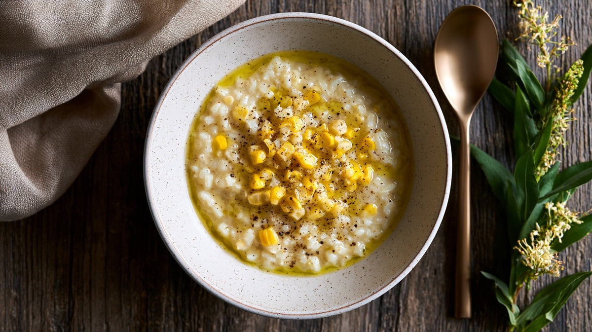 Creamy Sweet Corn Risotto