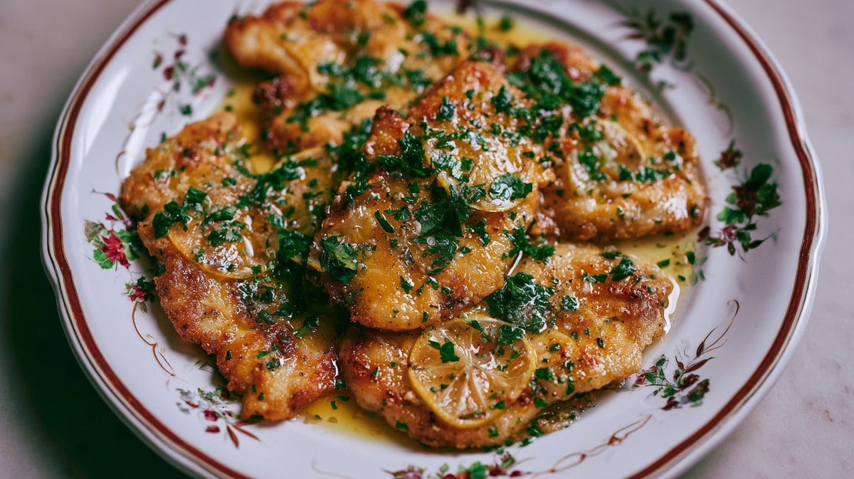 Lemon Chicken Cutlets (Quick Pan Sauce)