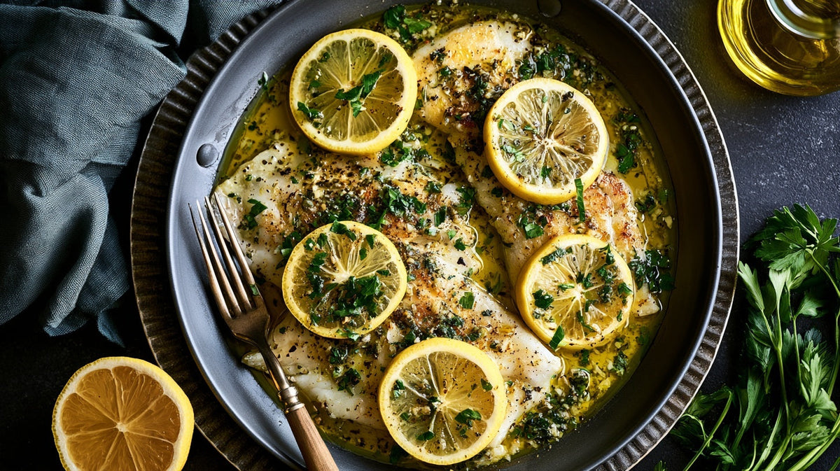 Easy Lemon Fish Recipe (Pan-Seared)