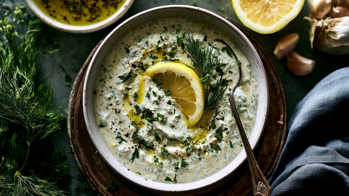 Lemon Herb Tahini Sauce