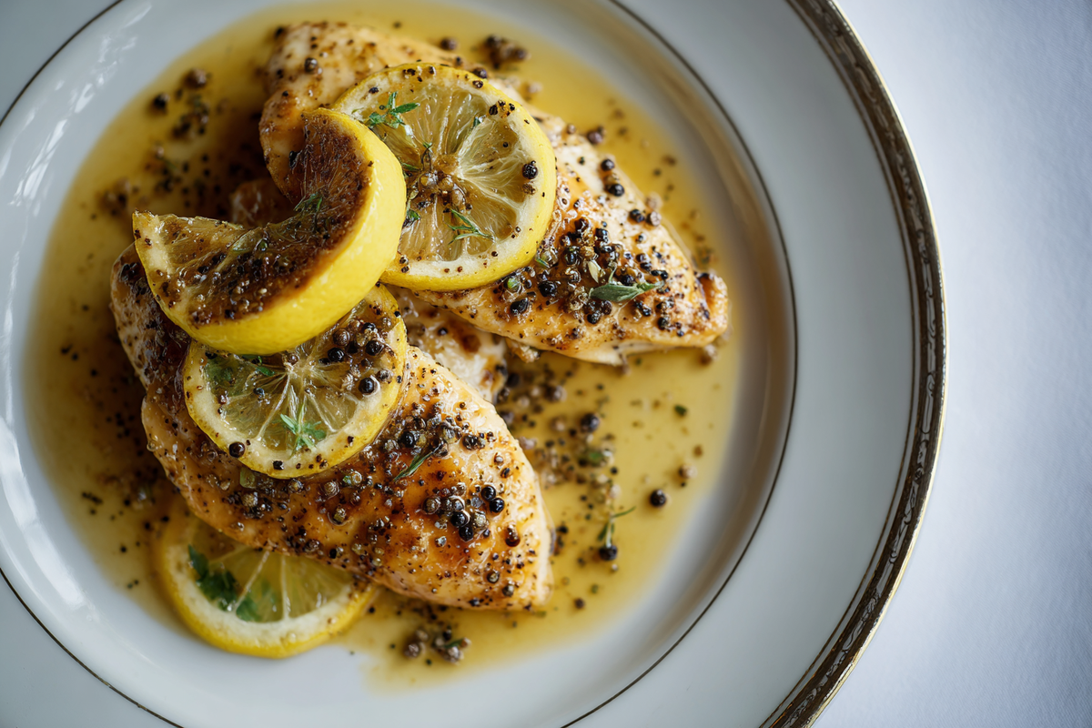 Easy Lemon Pepper Chicken Recipe