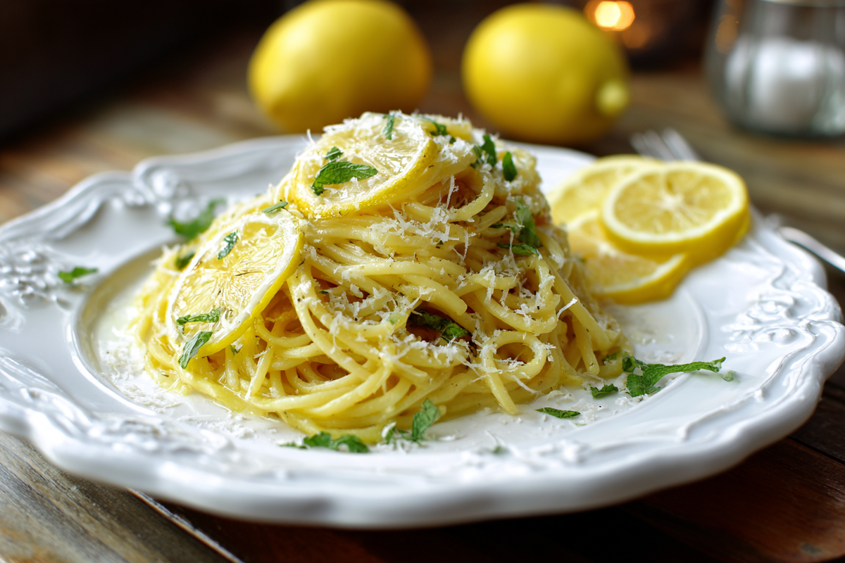 Lemon Pasta Recipe: Easy Pasta al Limone