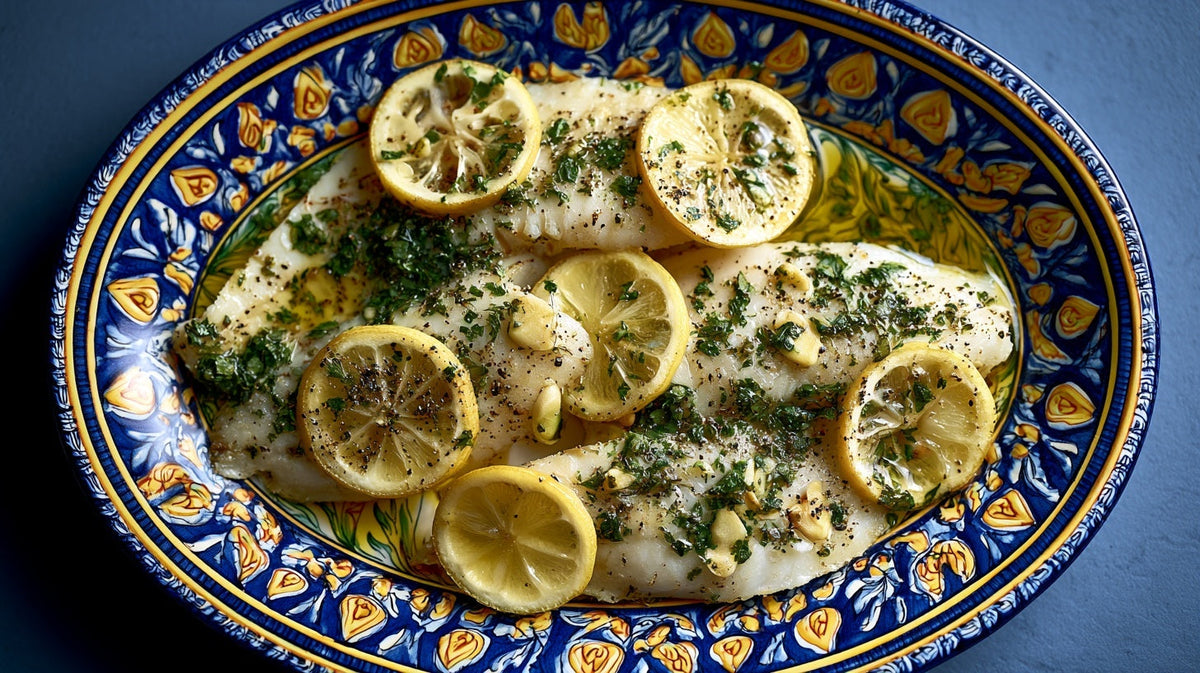 Baked Tilapia with Lemon (Easy & Flaky)