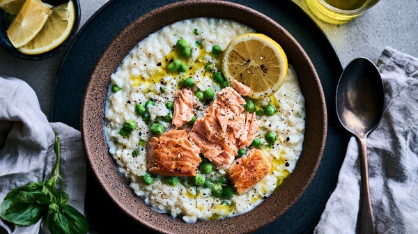 Creamy Salmon Risotto Recipe