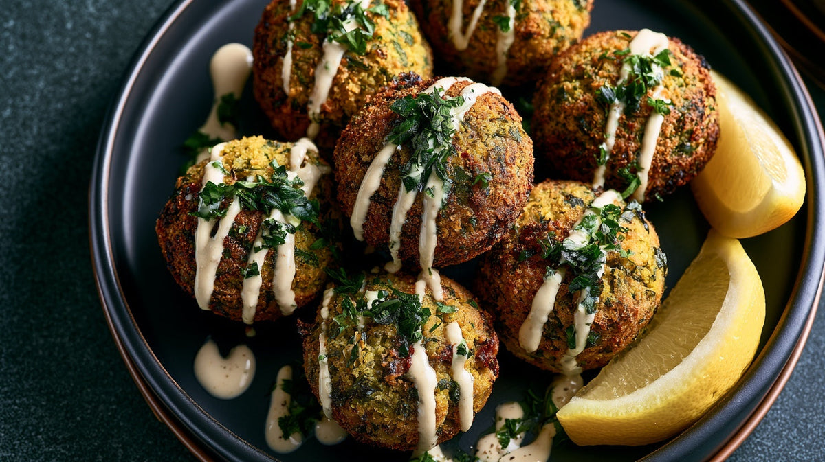 Crispy Baked Falafel (Easy & Healthy)