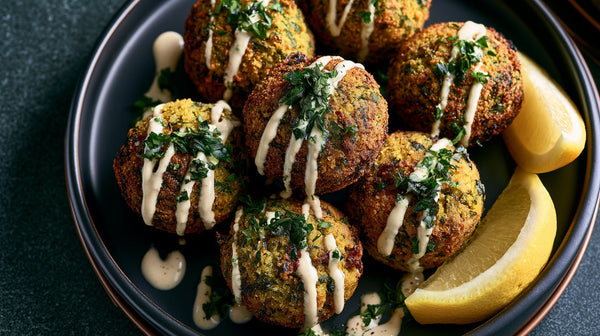 Crispy Baked Falafel (Easy & Healthy)