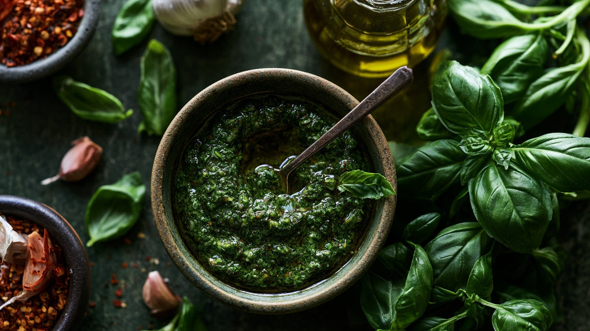 Fresh Basil Chimichurri Sauce (10-Minute Recipe)
