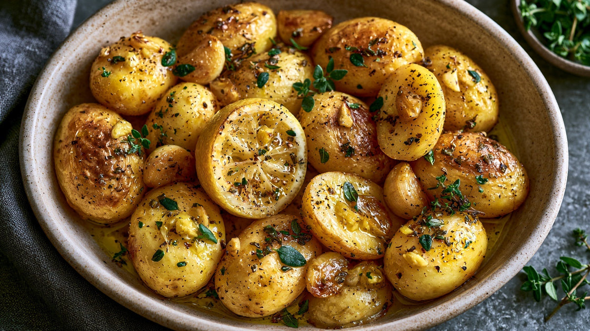 Greek Lemon Potatoes (Crispy & Authentic)