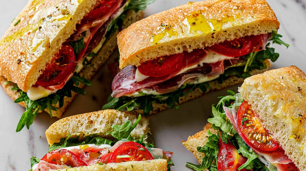 Italian Focaccia Sandwich (Easy & Fresh)