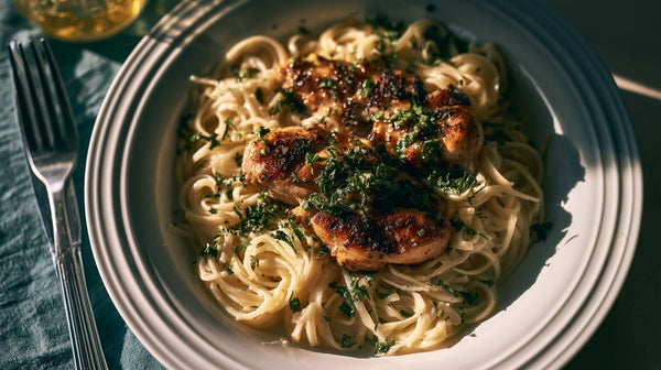 Lemon Chicken Pasta Recipe (Bright & Easy)
