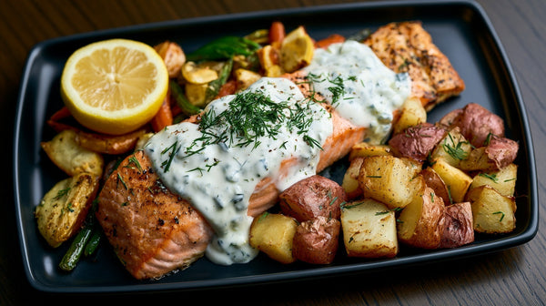 Lemon Dill Sauce for Salmon