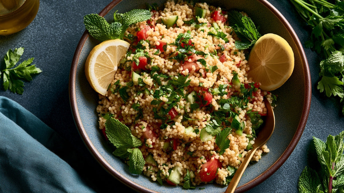 Lemon Herb Couscous Salad