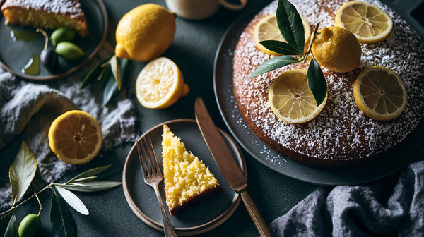 Lemon Olive Oil Cake (Moist & Simple)