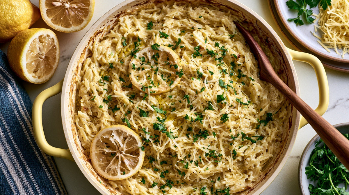 Lemon Orzo (Easy One-Pot Side Dish)