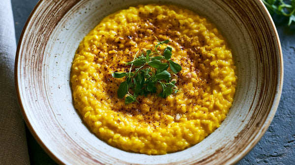 Risotto alla Milanese (Classic Saffron Risotto)