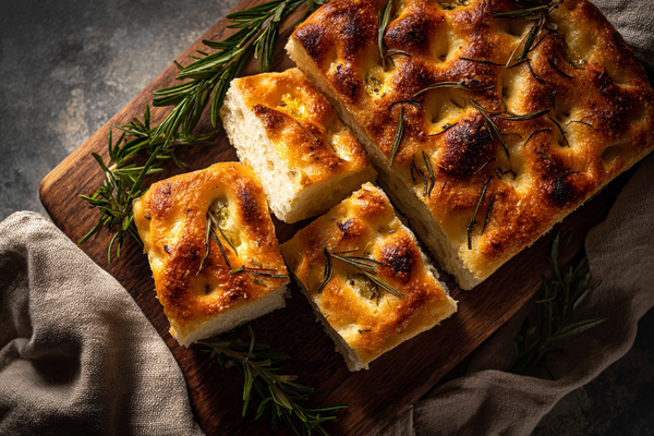 Simple Sourdough Focaccia Bread Recipe