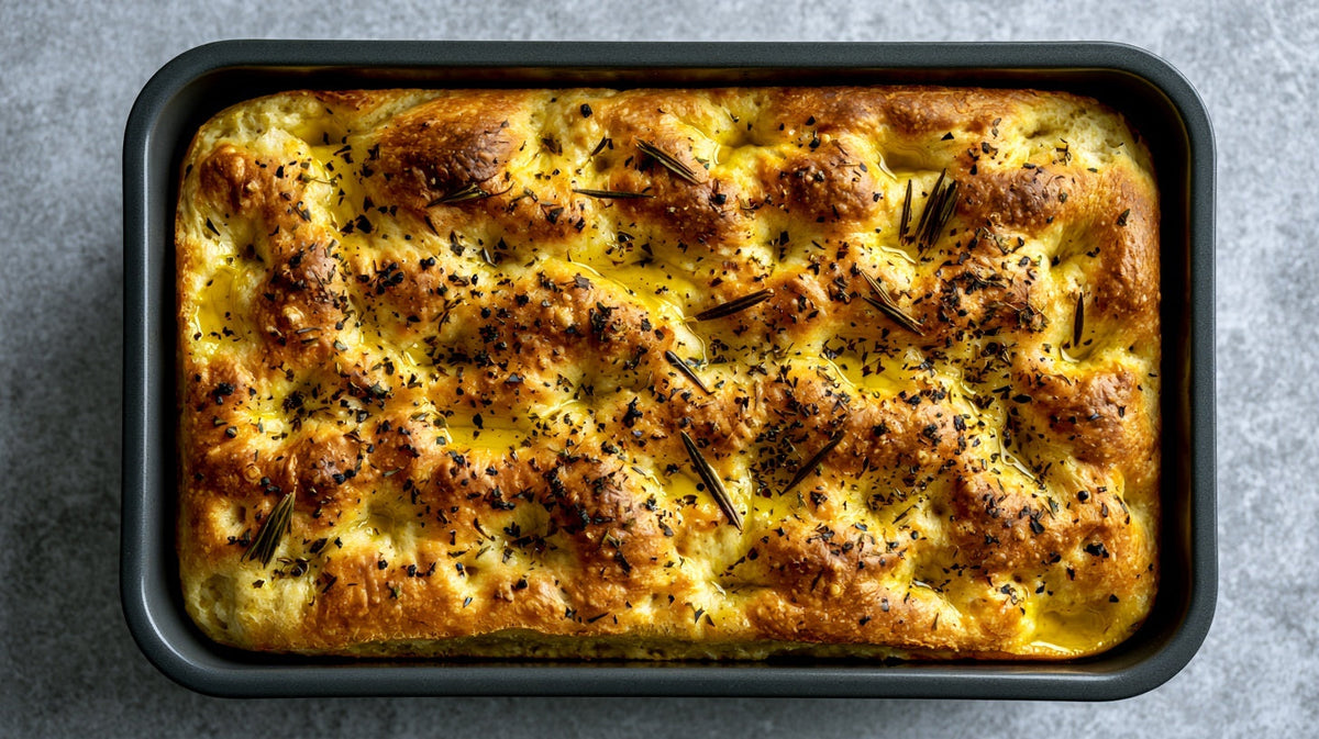 Sourdough Discard Focaccia (Easy, No-Waste)