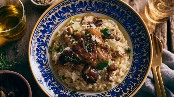 Wild Mushroom Risotto (Creamy & Easy)