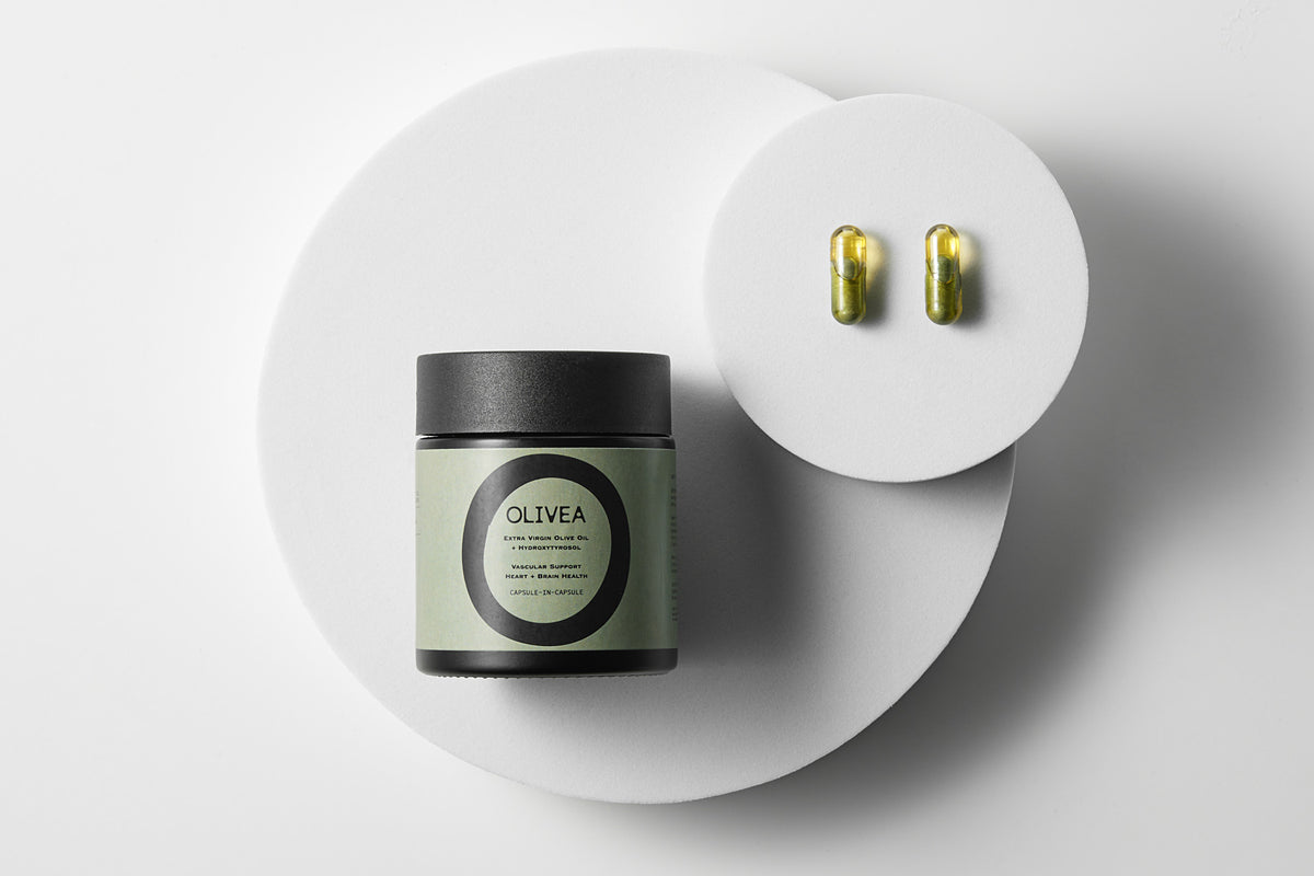 Olivea | Extra Virgin Olive Oil & Hydroxytyrosol Supplement