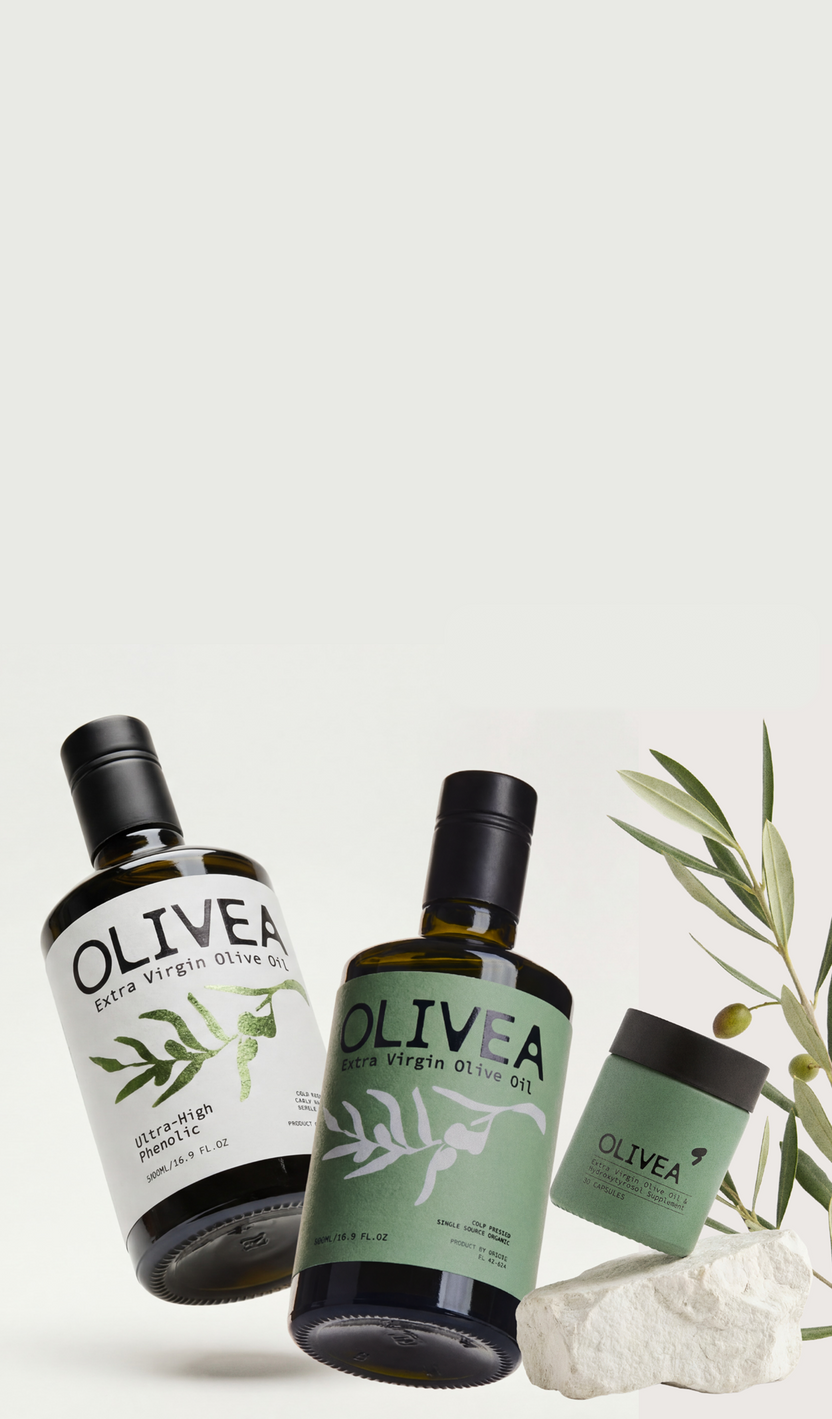 OLIVEA | High Phenolic Olive Oils & Hydroxytyrosol Supplement – Olivea