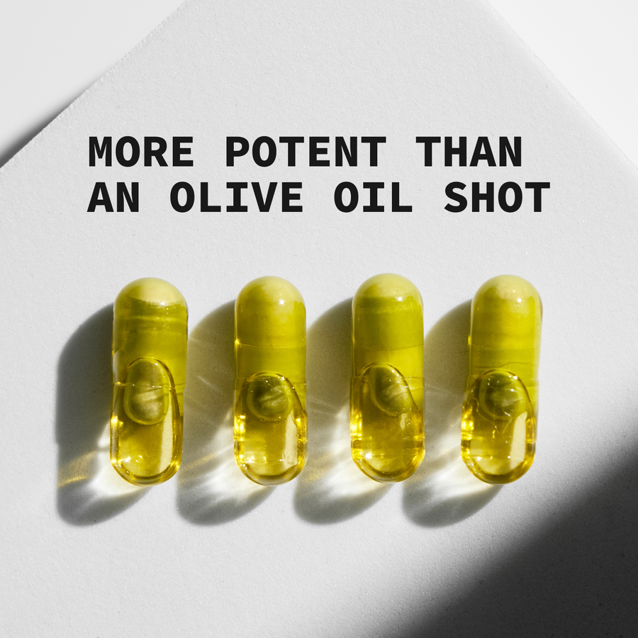 Olivea Hydroxytyrosol Supplement — Polyphenol Olive Oil Capsules