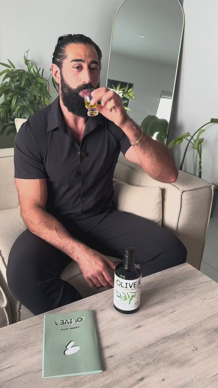 Michael on Olivea Ultra High Phenolic EVOO and hydroxytyrosol antioxidants